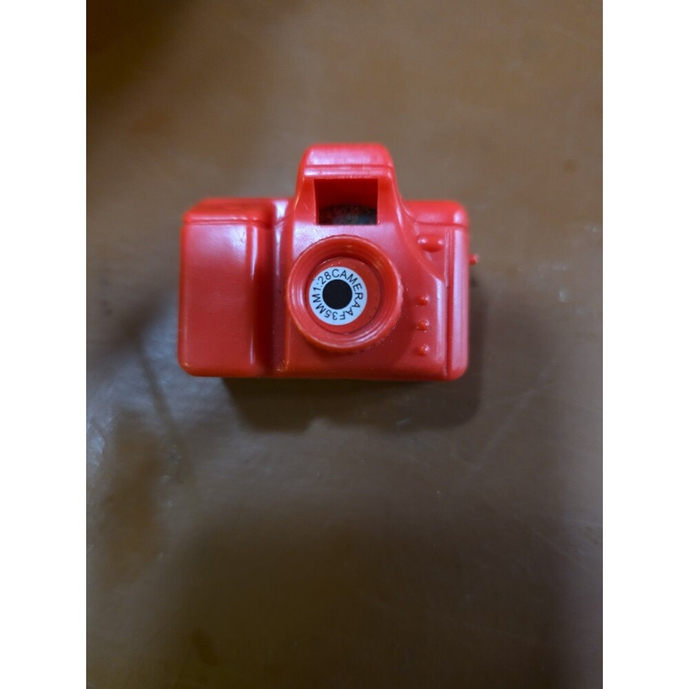 VTG 80's VIEW MASTER MINI PLASTIC PHOTO MACHINE CAMERA VIEWER RED Anime Characte